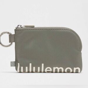 Lululemon Grey Coin Pouch wallet